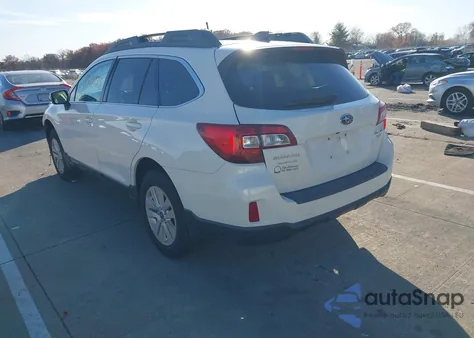 2017 Subaru Outback 2.5I Premium из США, поврежденный, VIN 4S4BSAFC8H3278287